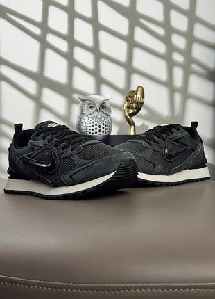 💎мужские кроссовки nike waffle s grey black