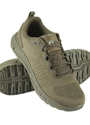 Летние кроссовки m-tac summer light dark olive/ тактические мужсие кроссовки/ оливковые кроссовки для военных