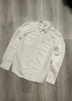 Біла сорочка levi's (casual)