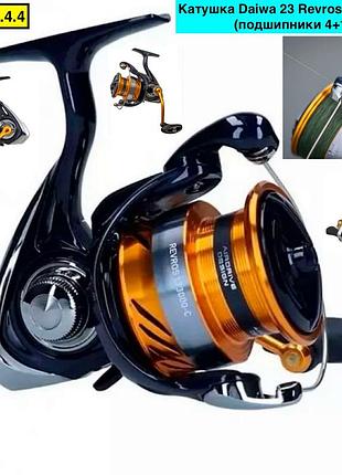 Катушка рыболовная daiwa 23 revros lt 4000-c (подшипники 4+1)
