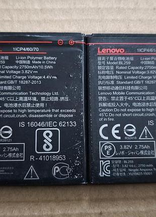 Aккумулятор lenovo bl259