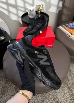 Мужские кроссовки new balance 9060 black