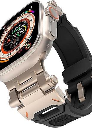 Ремешки для apple watch 49 мм/45 мм/44 мм/42 мм для ultra 2/1 и series 9/8/7/6/5/4/3/2/1/se