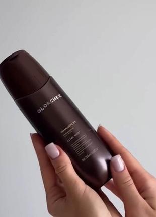 Шампунь для питания и увлажнения волос olorchee nourshing moisture extra moist