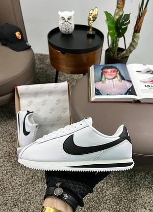 💎чоловічі кросівки nike cortez m white black