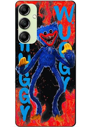 Чехол силиконовый бампер для samsung a15 с рисунком huggy wuggy хагги вагги