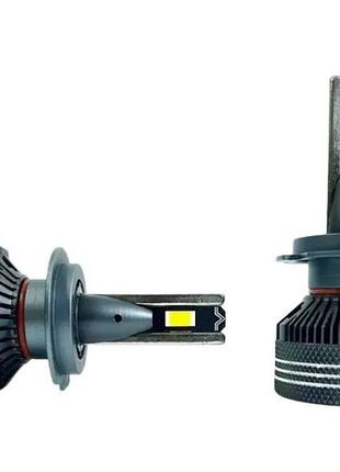 Штатные led лампы h7 светодиодные sanvi v2 h7 (px26d) яркости света 65w 5500k 16000lm 12v canbus обманка