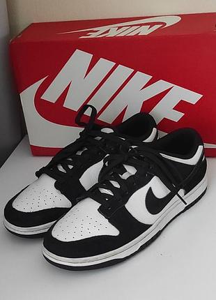 Кросівки чоловічі nike dunk low retro black/white