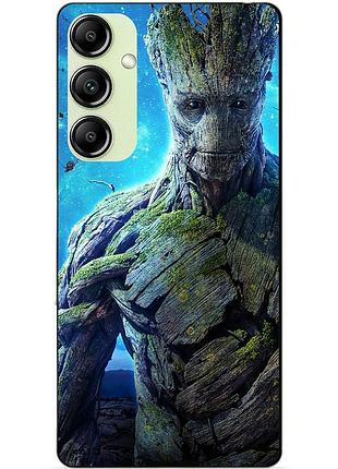 Силіконовий чохол бампер для samsung a15 з малюнком грут groot стражі галактики