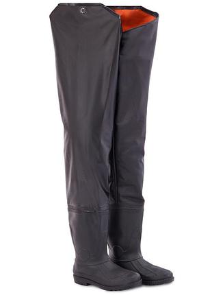 Высокие рыбацкие сапоги-заброды sport trade ty-9863 размер 39-41, 46 черный 46