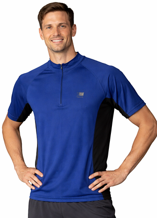 Синяя мужская спортивная футболка karrimor
