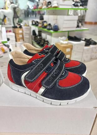 💛дитячі ортопедичні кросівки, натуральна шкіра, розмір 26