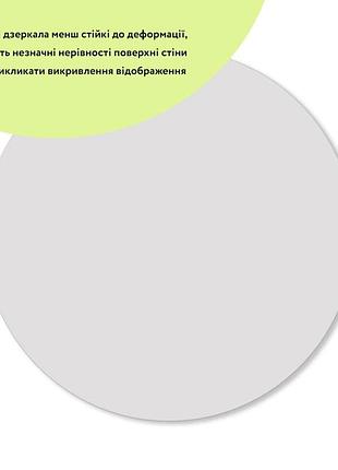 Дзеркало акрилове самоклейне 330х330х2мм sw-00000750