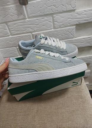 Замшевые кроссовки puma suede