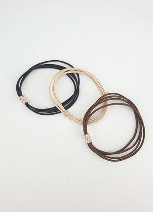 Резинки для волос 3шт р560-3/3