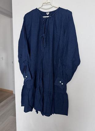 Льняна сукня arket, 36/s