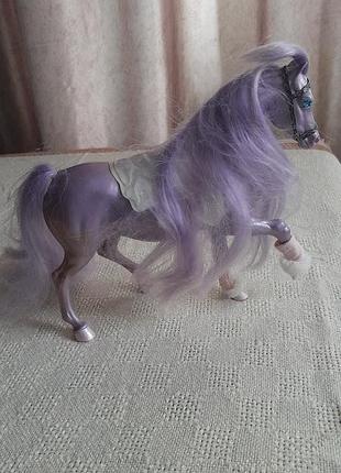 Лошадка silky mane с длинной гривой
