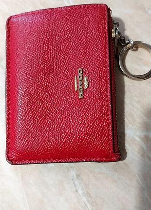 Мини-кошелек coach, картхолдер