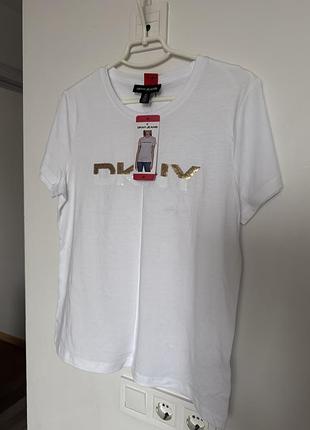 Футболка dkny, m, новая, оригинал