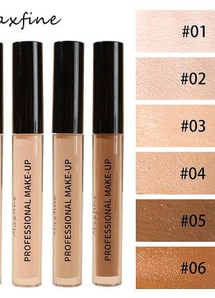 Рідкий консілер maxfine professional make-up concealer stick waterproof full - coverage с аппликатором тон 03