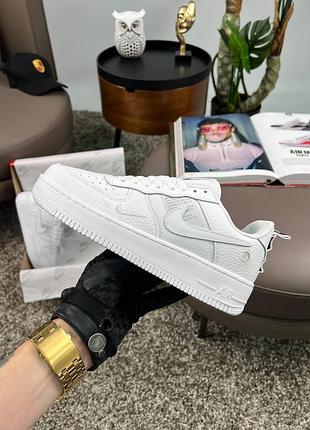 🌺женские кроссовки nike air force 1 07’ lv8 utility all white