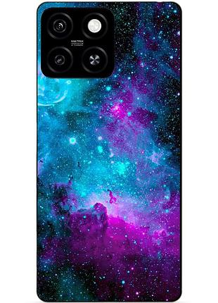Силіконовий чохол бампер для zte blade a55 з малюнком галактика космос
