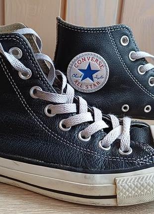 Кеды кожаные кожаные converse all star 39 р.