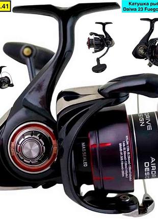 Катушка рыболовная daiwa 23 fuego lt (подшипники 6+1) 4000-cp