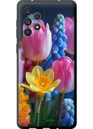 Чехол на samsung galaxy a73 a736b весенние цветы "6058b-2586-2448"