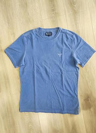 Мужская футболка barbour garment dyed