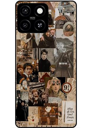 Чехол силиконовый бампер для zte blade a55 harry potter гарри поттер