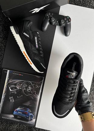 Мужские кроссовки reebok classic new black white