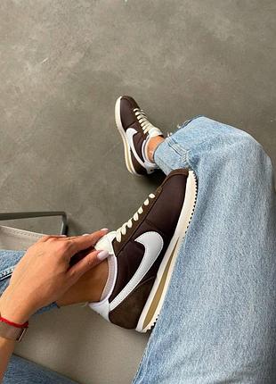 Nike cortez brown premium