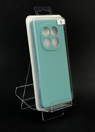 Чехол силиконовый для телефона xiaomi redmi note 15(4g) silicone orig full №9 azure 4you