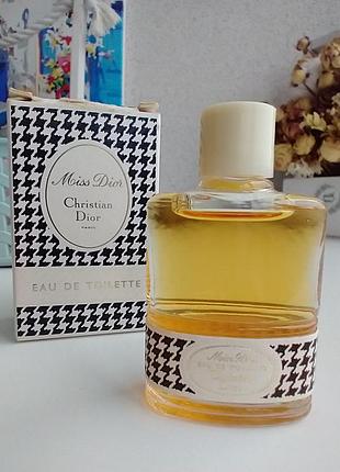 Miss dior christian dior миниатюра оригинал винтаж 10мл