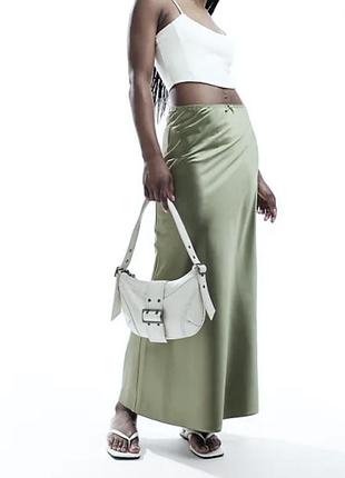Спідниця  довга з сатину miss selfridge