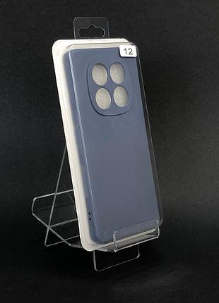Чохол силіконовий для телефону xiaomi redmi note 15(4g) silicone orig full no12 charcoal grey 4you