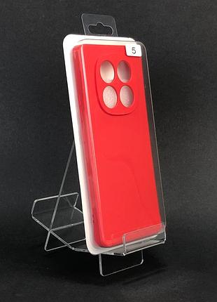 Чехол силиконовый для телефона xiaomi redmi note 15(4g) silicone orig full №5 red 4you