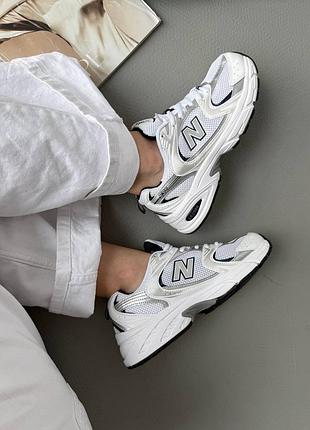 Кросівки new balance 530 white / silver / blue