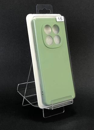 Чехол силиконовый для телефона xiaomi redmi note 15pro(4g) silicone orig full №15 green 4you