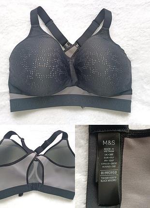 Спортивний бюстгальтер (висока підтримка) marks&amp;spencer (лінійка goodmove — спорт)