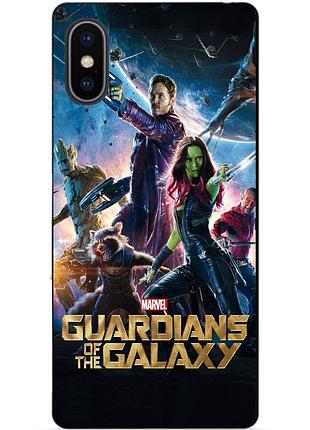 Силіконовий чохол бампер для iphone xs max стражі галактики guardians of the galaxy