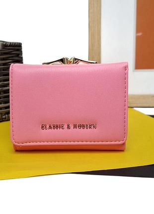 Женский маленький кошелек искусственная кожа розовый арт.t7368-313 pink tailian (китай)