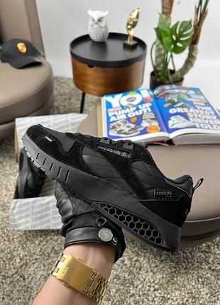 Мужские кроссовки reebok classic leather hexalite black