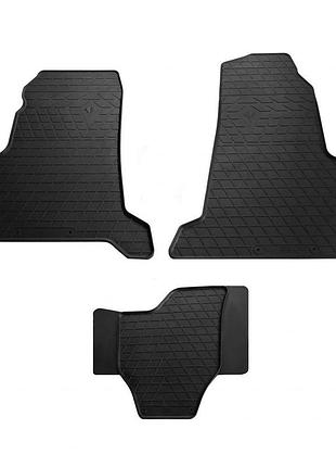 Резиновые коврики (3 шт, stingray premium) premium - без запаха для ford transit 2000–2014 гг