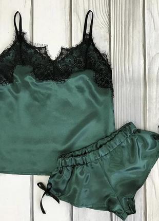 Шелковая женская пижама