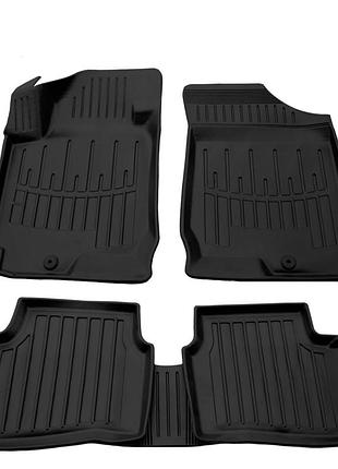 Килимки stingray 3d (5 шт, поліуретан) для kia ceed 2007-2012 рр