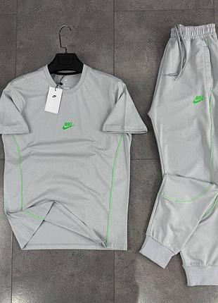 Мужской комплект nike штаны футболка