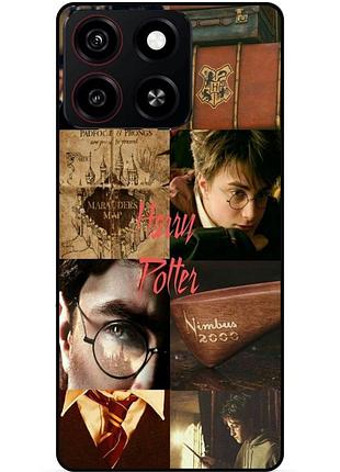 Чехол силиконовый бампер для zte blade a35 с рисунком гарри поттер harry potter