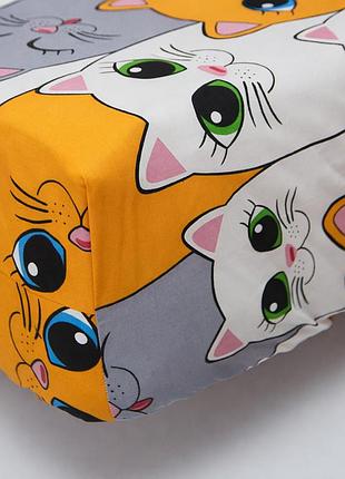 Простынь на резинке moon&star kitty dreams бязь gold люкс 70х190х10 см (ms-850002460)